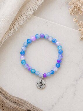 Beaded Heart Charm Bracelet | Follow Your Heart | Self Trust Gift
